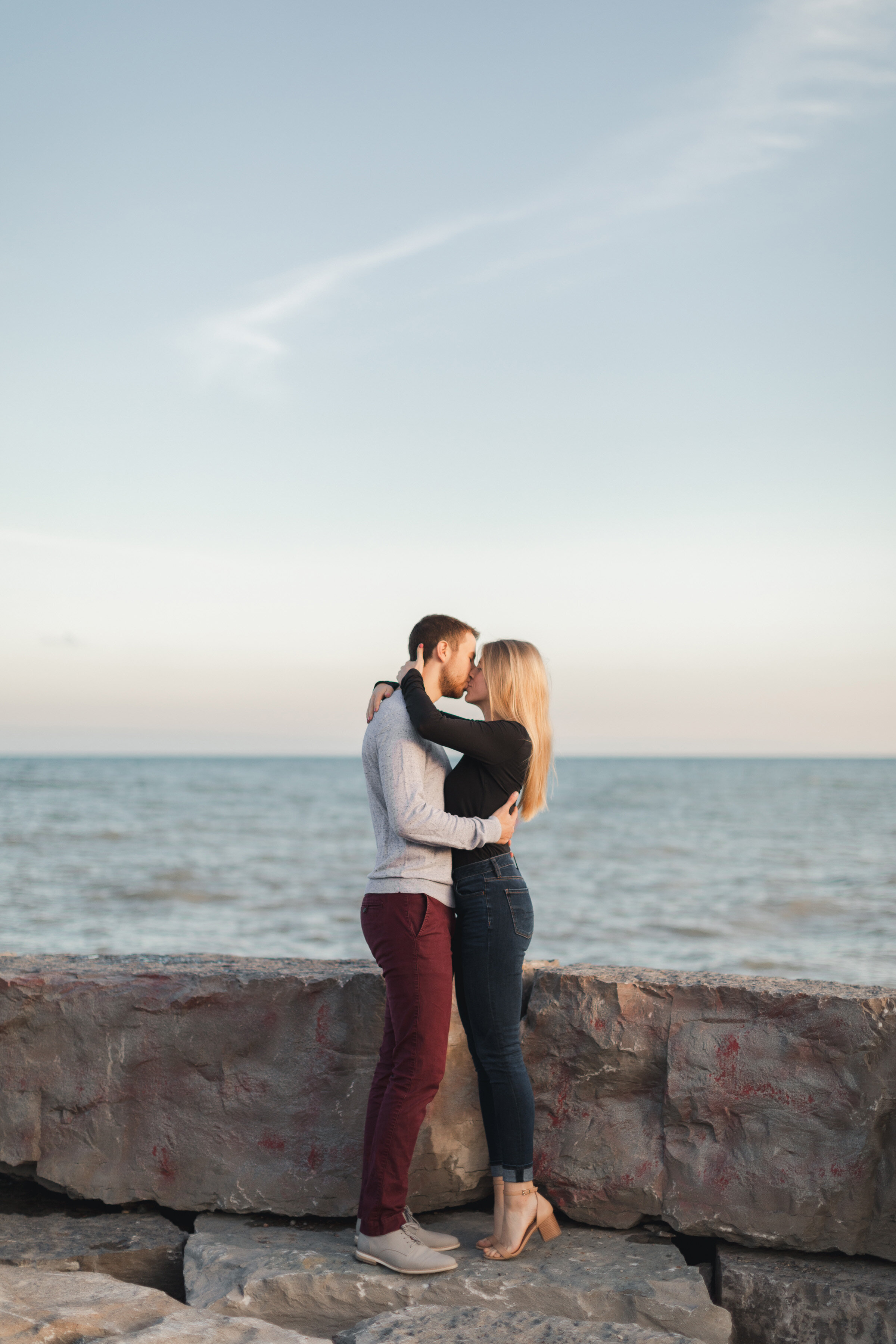 The Beaches Toronto Engagement | Rebecca + Ben